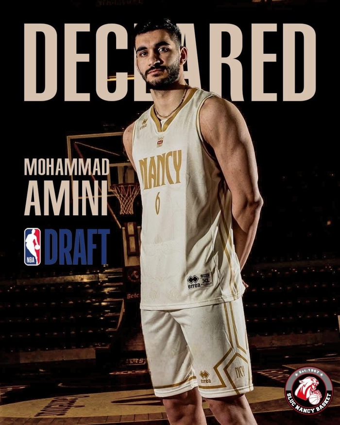 伊朗前锋阿米尼冲击NBA：亚洲杯30+10助梦圆